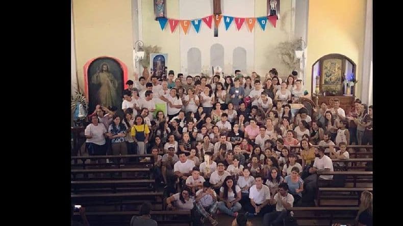 Demostración de fe: culminó el campamento Juvenil Diocesano