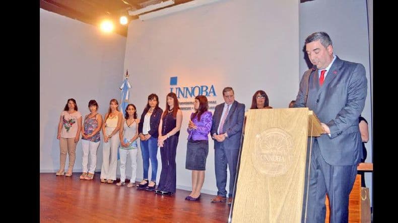 Colación de grado de fin de año en la Universidad del Noroeste