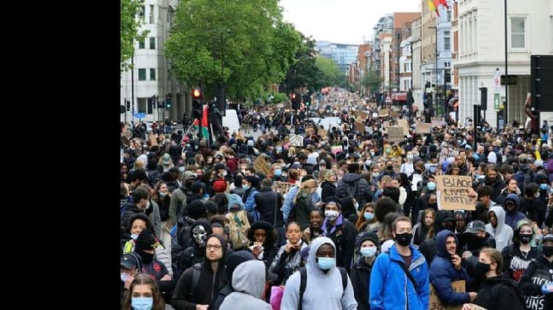 Marchas contra el racismo en distintas partes del mundo