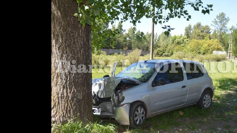 Un accidente en el barrio Otero deja como saldo una persona herida