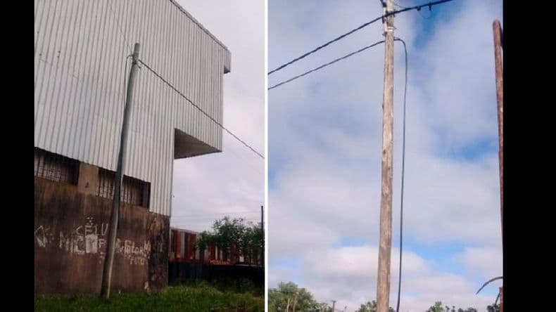 Robaron cables en el barrio Kennedy por 600 mil pesos