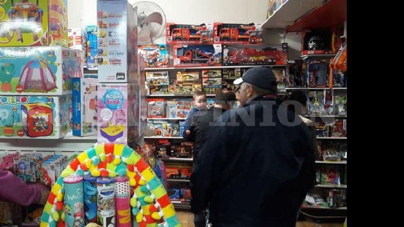 Día del Niño: conformidad en los comercios por la venta de juguetes