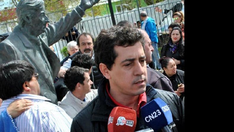 Aniversario de la muerte de Kirchner: la presidenta estuvo en el cementerio de Río Gallegos