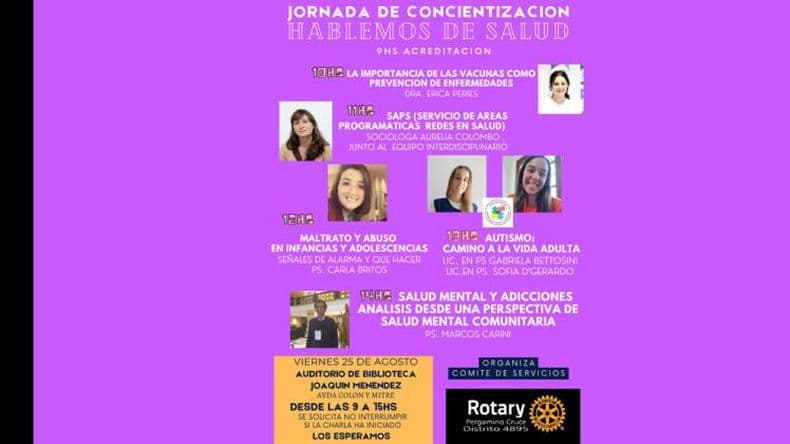 Segundo encuentro del ciclo de charlas para el cuidado de la salud