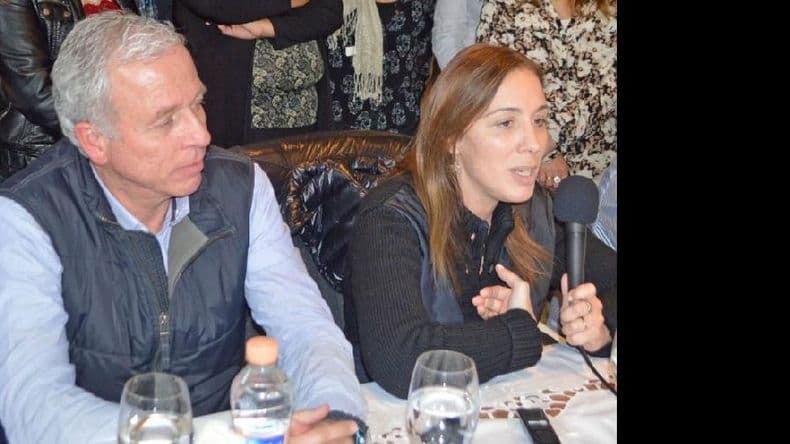 María Eugenia Vidal y Marcelo Pacífico analizaron las obras para evitar inundaciones