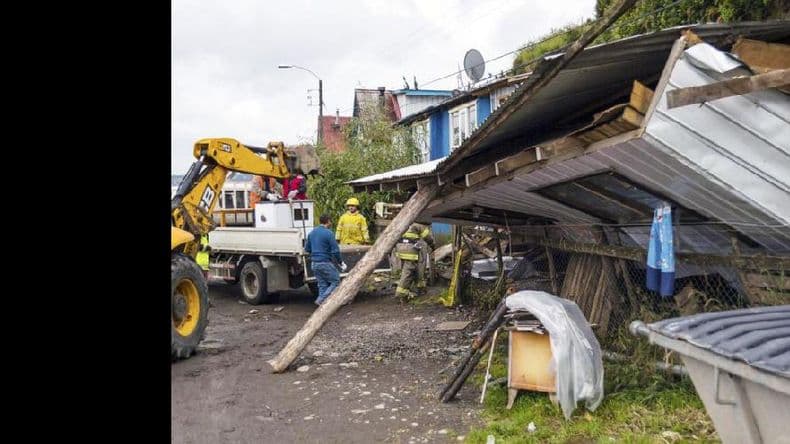 Fuerte terremoto en el sur de Chile