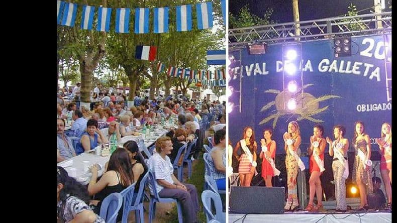 Dos pueblos de fiesta
