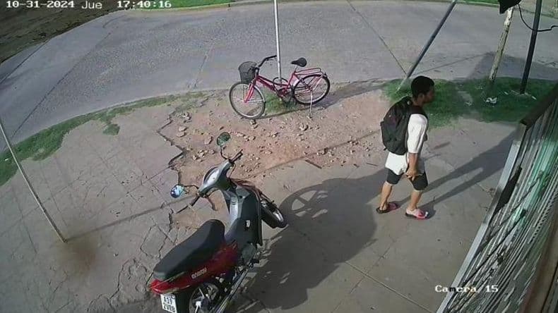 Escracharon a un sujeto que frecuentemente entra a robar en un local