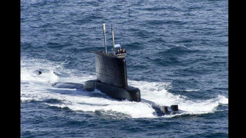 Con buenas condiciones climáticas, continúa la búsqueda del submarino