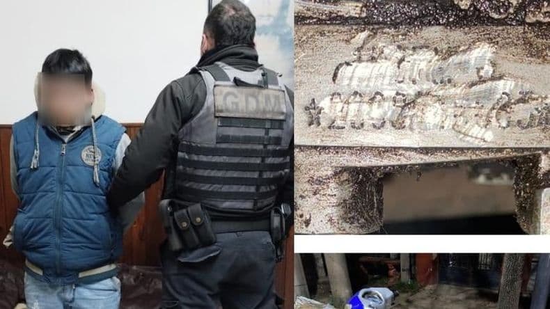 Redujeron a sujeto que reaccionó violentamente con la Policía que le retuvo la moto