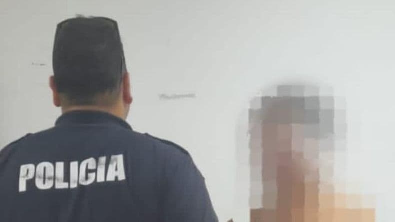 Borracho, atacó a su mujer y a la Policía