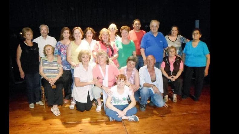 Muestra final de teatro de adultos mayores