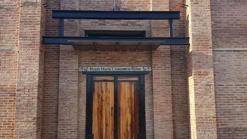 El próximo domingo será la consagración de la Capilla "Beata María Crescencia"