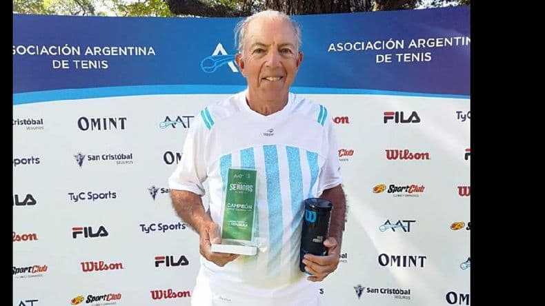 Tenis: Fernando D´Angelo se quedó con el Torneo de la República
