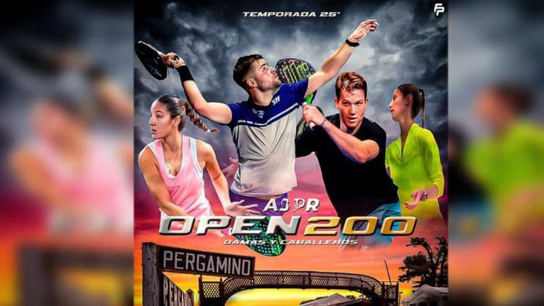 Pádel: este viernes comenzará el AJPR Open 200 Pergamino