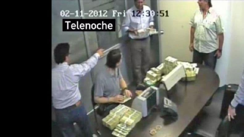 Impacto político por un video de la financiera SGI en la que se ve al hijo de Báez