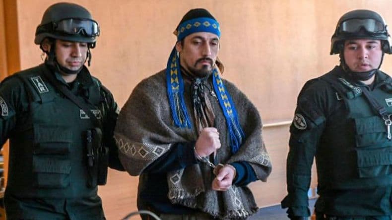 Jones Huala pidió su arresto domiciliario en Bariloche