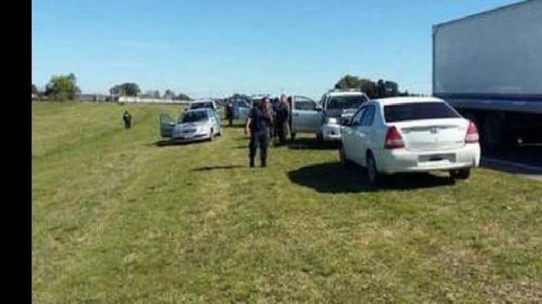 Allanamiento en Pergamino por el asalto a un camión en Luján con dos heridos