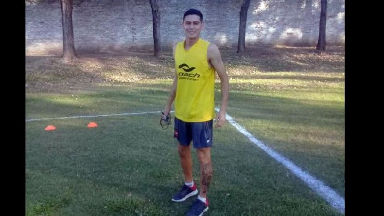 En Douglas, Britos inició la cuenta regresiva para volver a las canchas