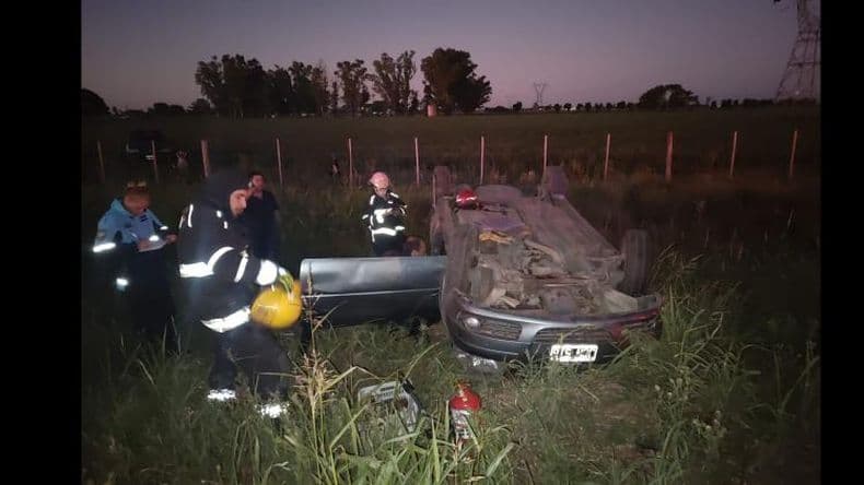 Vuelco fatal en la curva de Peña en la noche del sábado