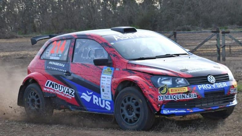 Sebastián Monserrat ganó el XI Rally Ciudad de Pergamino
