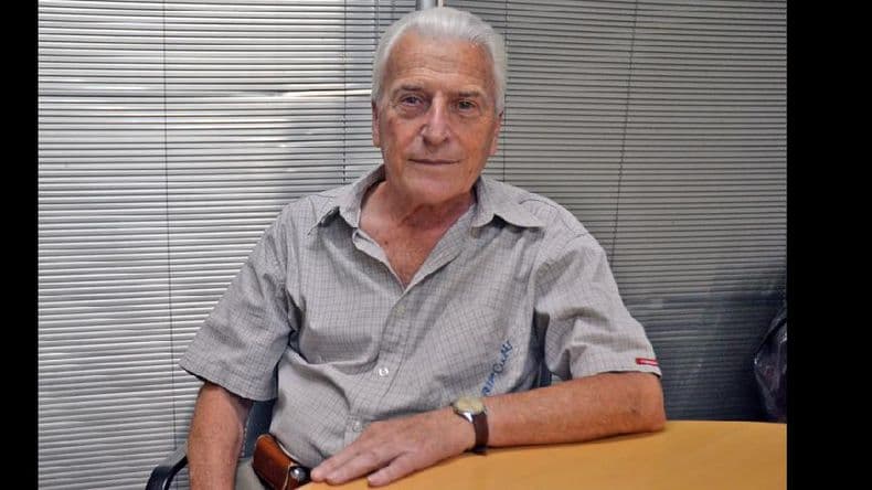 Eldo Marmarusso: boletero de la vieja estación del Ferrocarril Mitre