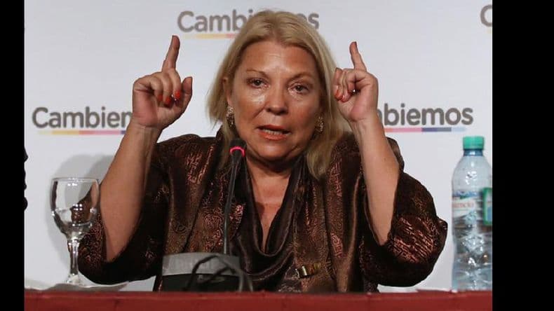 Elisa Carrió despegó al Gobierno de la denuncia contra Ricardo Lorenzetti