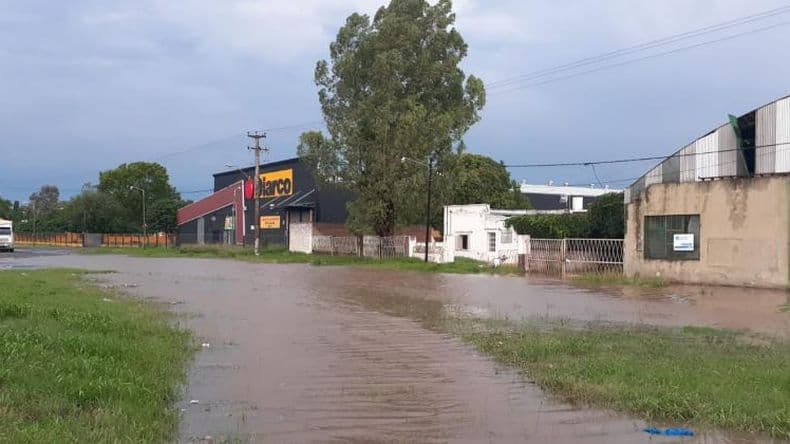 Otra tormenta sobre Pergamino con los problemas de siempre