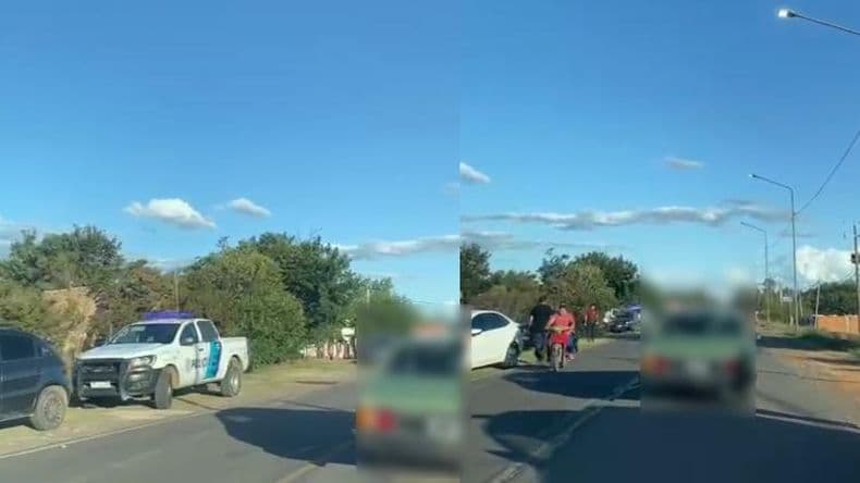 Murió un chico de 14 años al chocar en moto contra un auto