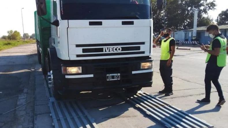 Controles de carga en distintos sectores del Partido de Pergamino