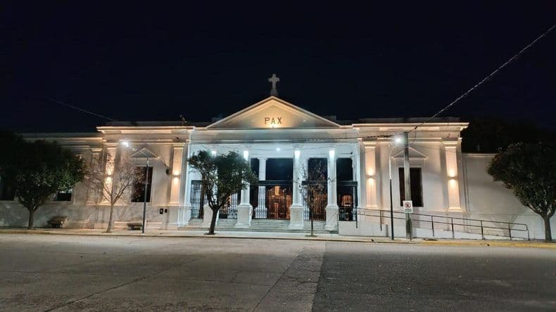 Cementerio Municipal: nueva etapa de obras para optimizar la iluminación