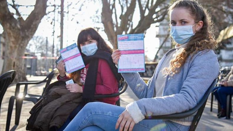 Rige la vacuna libre para mayores de 30 años en la Provincia
