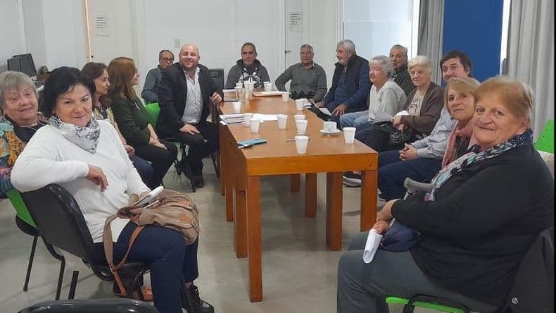 Reunión de trabajo con los Centros de Jubilados
