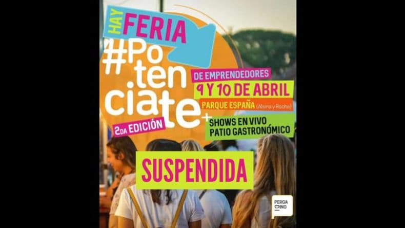 Suspendieron la Feria Potenciate