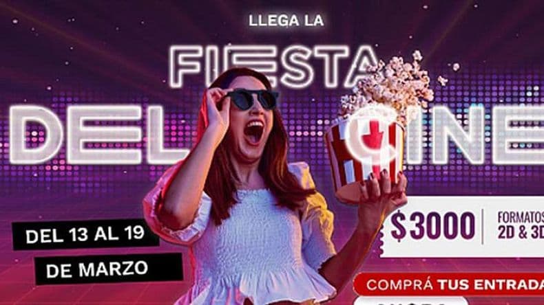 Cinema Pergamino se suma a la propuesta nacional La Fiesta del Cine