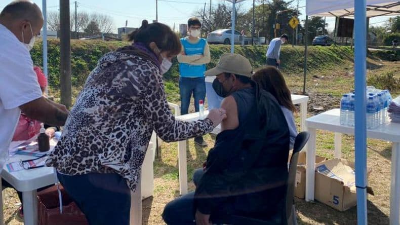 Vacunación contra Covid: 56 personas fueron inmunizadas en la Posta Itinerante