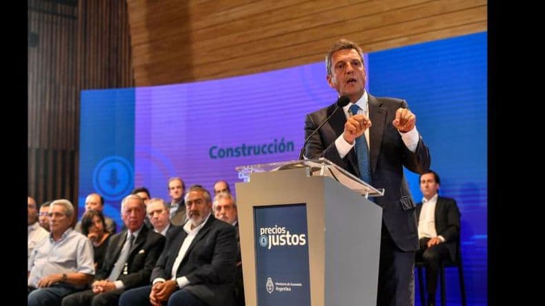 Apoyo de las instituciones privadas al acuerdo de precios justos que anunció Massa