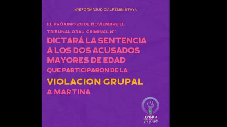 Juntada Feminista Pergamino y un caso que generó muchas repercusiones