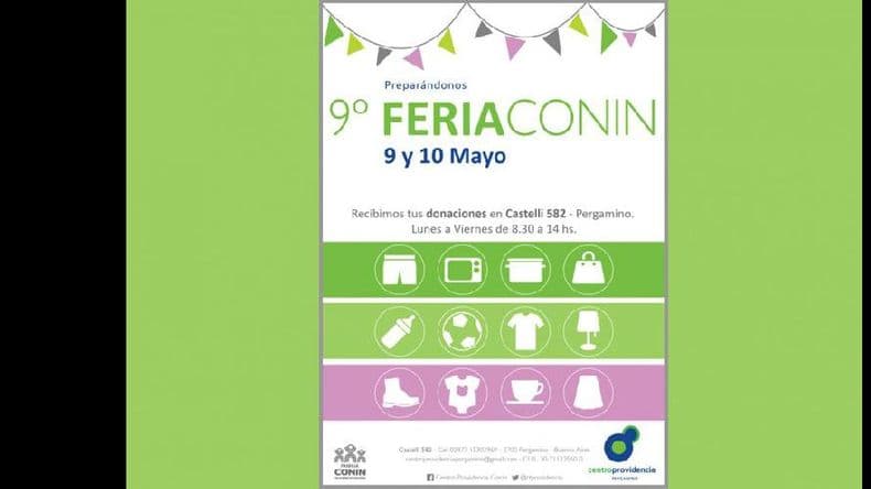 Preparan una nueva edición de la Feria Conin