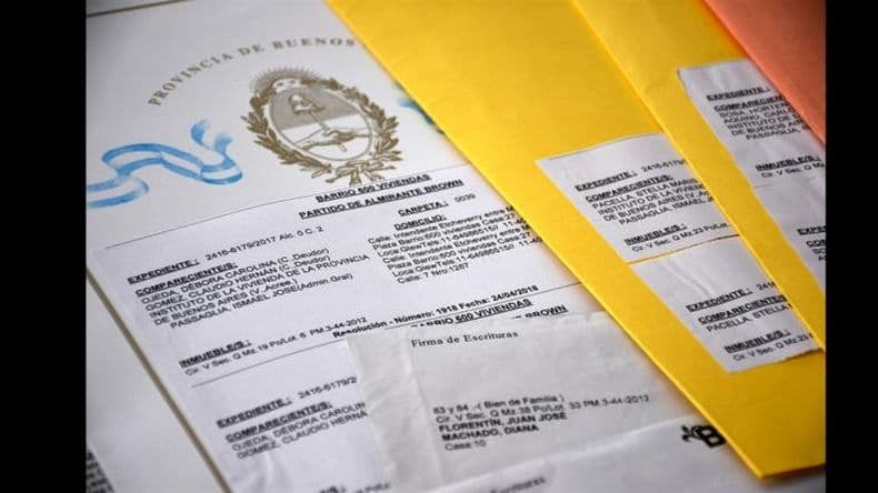Unas 170 familias de Pergamino accederán a la escritura de sus casas