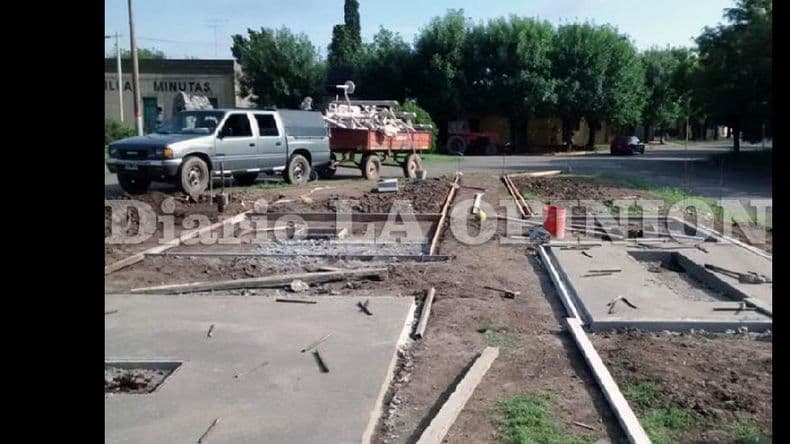 Están construyendo una estación de salud en la localidad de Urquiza