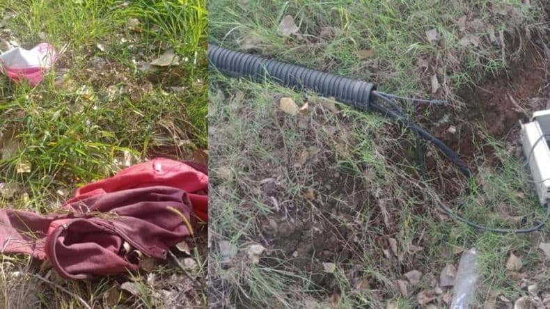 Aprehendieron a un menor y un mayor que estaban robando cables