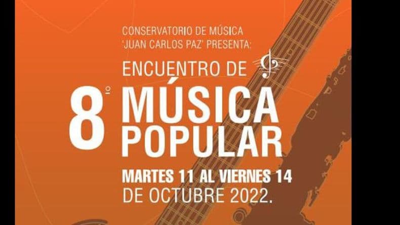 Se viene el VIII Encuentro de Música Popular en Pergamino