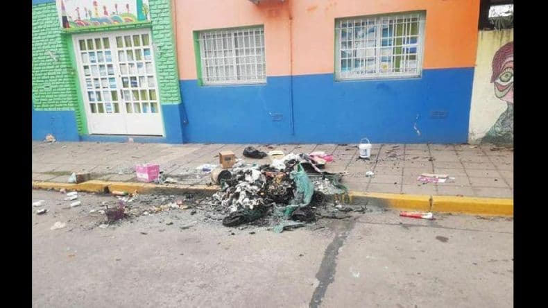 Quema de contenedores, una mala modalidad que se repite en la ciudad
