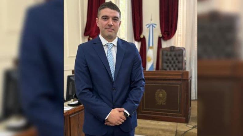 Felipe Villalba juró como auxiliar letrado de la Cámara de Apelaciones en lo Penal