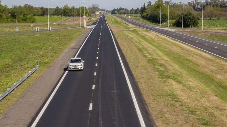 Quedaron habilitados 33 nuevos kilómetros de la autopista en la ruta nacional Nº 8