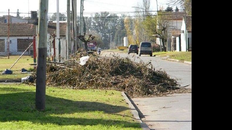 Este lunes empezaron los recorridos de recolección para residuos voluminosos