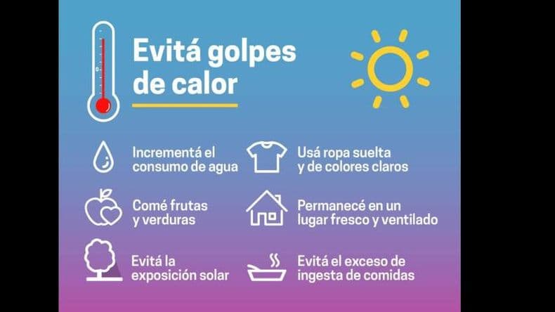 Pergamino en alerta amarilla por las altas temperaturas