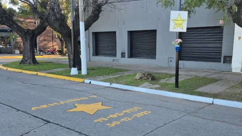 Emotivo homenaje en Villa Ramallo a la víctima de un siniestro vial