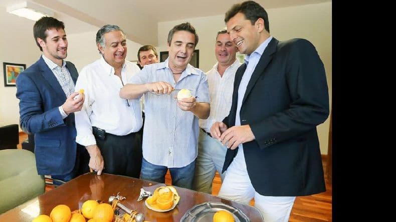 Sergio Massa se mostró con Eugenio Artaza en Corrientes